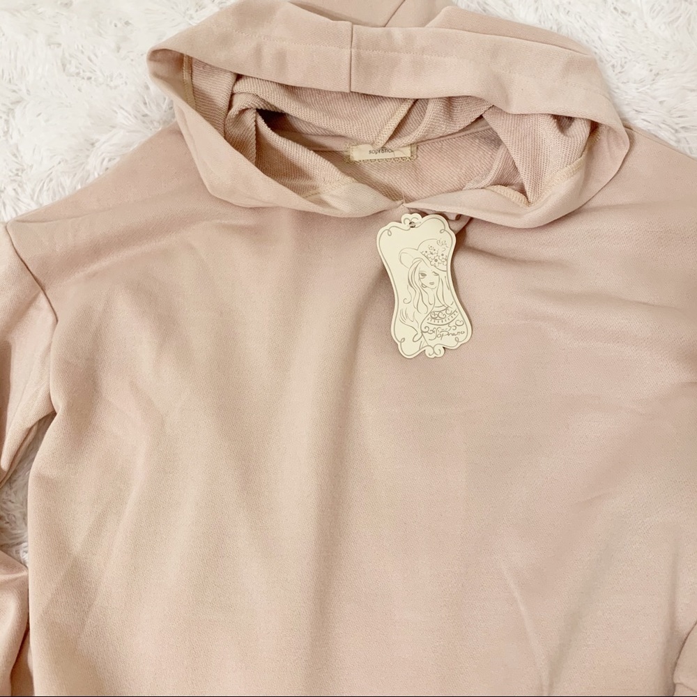 Soprano hooded sequins sweatshirt dress - Picture 3 of 8